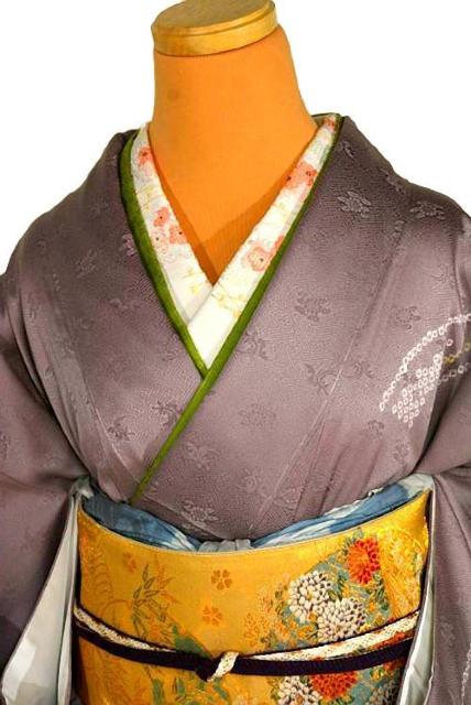 【最高級】新品同様 金彩 金糸 シシュウ 鹿子 熨斗 1つ紋 鈴乃屋扱い 付下げ 身丈162.5cm 裄丈63.5cm Y3388 < 女性ファッション  【最高級】新品同様 金彩 金糸 シシュウ 鹿子 熨斗 1つ紋 鈴乃屋扱い 付下げ 身丈162.5cm 裄丈63.5cm Y3388 < 女性ファッションの