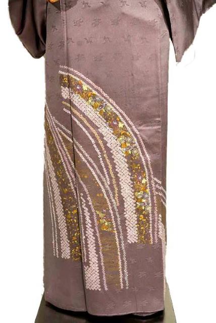 【最高級】新品同様 金彩 金糸 シシュウ 鹿子 熨斗 1つ紋 鈴乃屋扱い 付下げ 身丈162.5cm 裄丈63.5cm Y3388 < 女性ファッション  【最高級】新品同様 金彩 金糸 シシュウ 鹿子 熨斗 1つ紋 鈴乃屋扱い 付下げ 身丈162.5cm 裄丈63.5cm Y3388 < 女性ファッションの