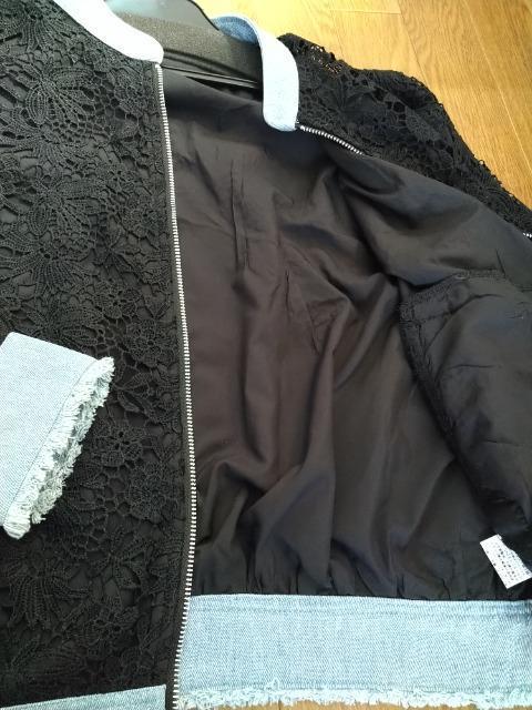 お値下げ!新品未使用タグ付き♪総レース ジャケット*ブルゾン*黒*9,790円♪ < 女性ファッション  お値下げ!新品未使用タグ付き♪総レース ジャケット*ブルゾン*黒*9,790円♪ < 女性ファッションの