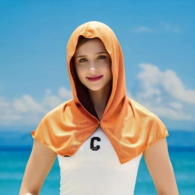 超お買い得490円★男女兼用 クーリングフーディータオル、速乾性吸収タオルジム用クールネックラップ ブラック < レジャー/スポーツ  超お買い得490円★男女兼用 クーリングフーディータオル、速乾性吸収タオルジム用クールネックラップ ブラック < レジャー/スポーツの