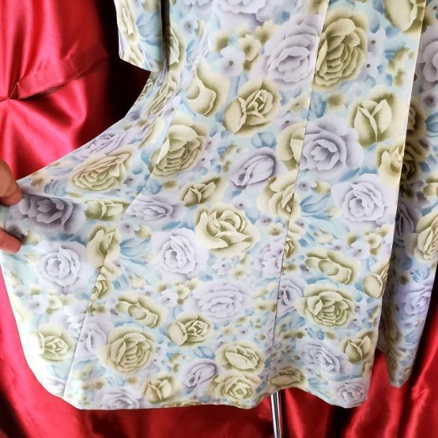 込み★絵麻亥由★素敵!!薔薇柄フレアーロングワンピース★9号★訳アリ < 女性ファッション 込み★絵麻亥由★素敵!!薔薇柄フレアーロングワンピース★9号★訳アリ < 女性ファッションの