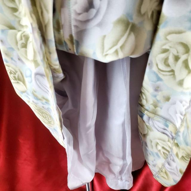 込み★絵麻亥由★素敵!!薔薇柄フレアーロングワンピース★9号★訳アリ < 女性ファッション 込み★絵麻亥由★素敵!!薔薇柄フレアーロングワンピース★9号★訳アリ < 女性ファッションの