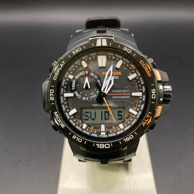 CASIO カシオ PROTREK タフソーラー 腕時計 PRM-6000Y < ブランド CASIO カシオ PROTREK タフソーラー 腕時計 PRM-6000Y < ブランドの