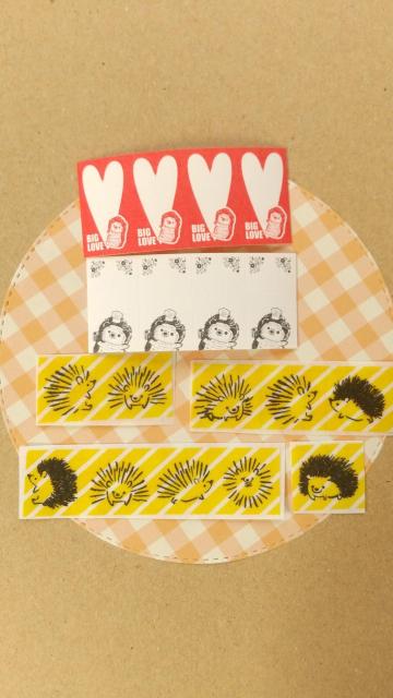 @ハリネズミ ラベラーシール&マステ プチセット < インテリア/ライフ @ハリネズミ ラベラーシール&マステ プチセット < インテリア/ライフの