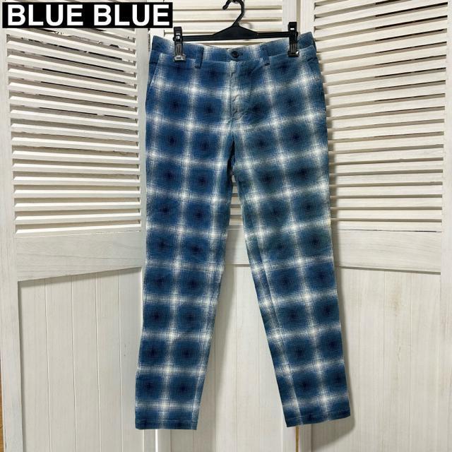 【未使用・訳あり】BLUE BLUE ブルーブルー ボトムス パンツ L < 男性ファッション 【未使用・訳あり】BLUE BLUE ブルーブルー ボトムス パンツ L < 男性ファッションの