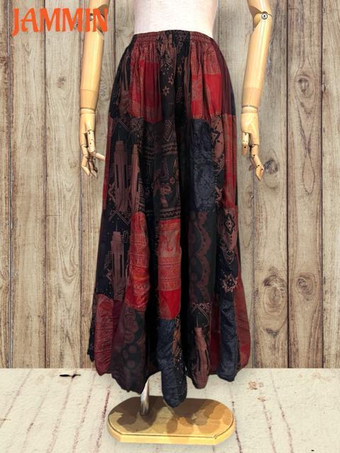 �p�b�`���[�N�t���A�X�J�[�g�@�A�W�A���@�����O�X�J�[�g�@�G�X�j�b�N�@�q�b�s�[ �� �����t�@�b�V������ 