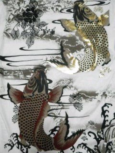 【昇り鯉】バック激シブ♪和柄和彫タトゥ ロンT < 男性ファッション 【昇り鯉】バック激シブ♪和柄和彫タトゥ ロンT < 男性ファッションの