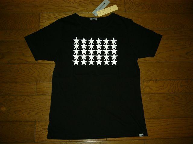 新品rebellion-opsリベリオンオプスTシャツ黒3星☆カットソーAKM < ブランド 新品rebellion-opsリベリオンオプスTシャツ黒3星☆カットソーAKM < ブランドの