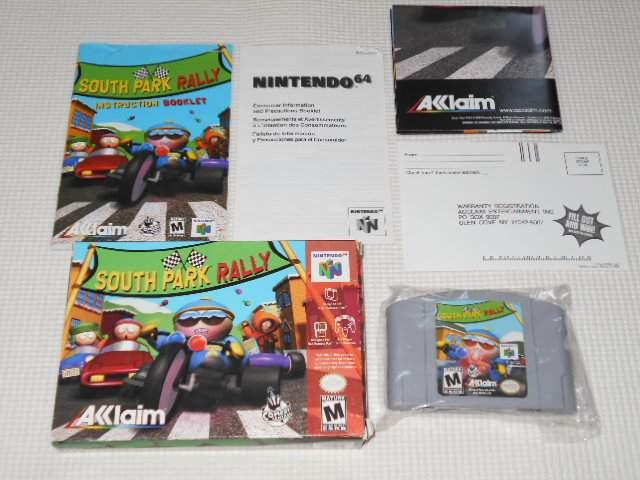N64★SOUTH PARK RALLY 海外版(国内本体動作不可) ポスター付 < ゲーム本体/ソフト  N64★SOUTH PARK RALLY 海外版(国内本体動作不可) ポスター付  < ゲーム本体/ソフトの