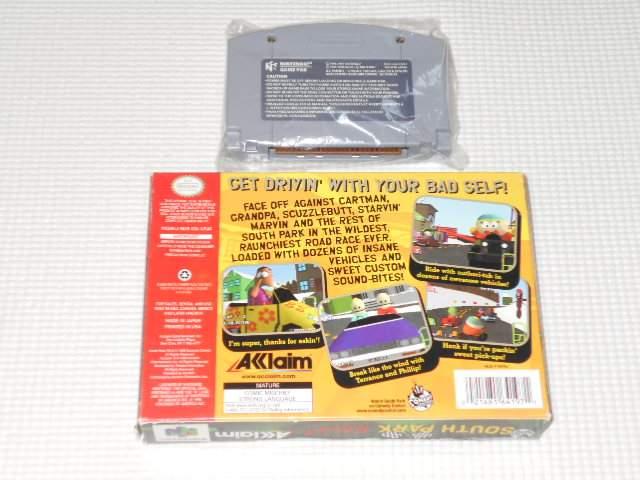 N64★SOUTH PARK RALLY 海外版(国内本体動作不可) ポスター付 < ゲーム本体/ソフト  N64★SOUTH PARK RALLY 海外版(国内本体動作不可) ポスター付 < ゲーム本体/ソフトの