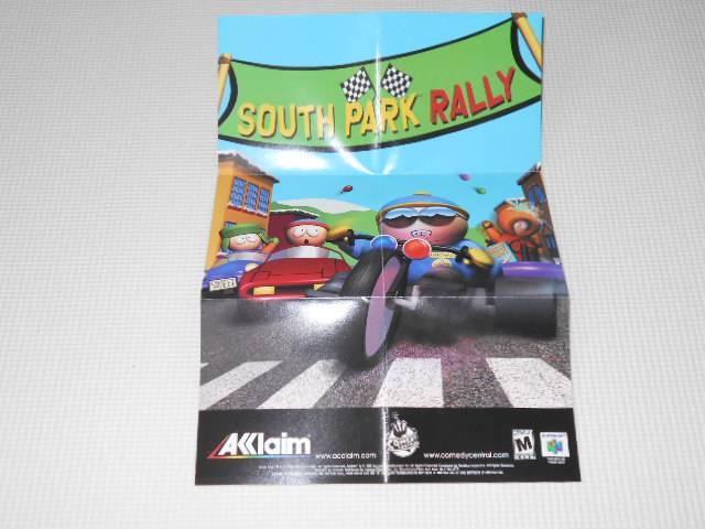 N64★SOUTH PARK RALLY 海外版(国内本体動作不可) ポスター付 < ゲーム本体/ソフト  N64★SOUTH PARK RALLY 海外版(国内本体動作不可) ポスター付 < ゲーム本体/ソフトの