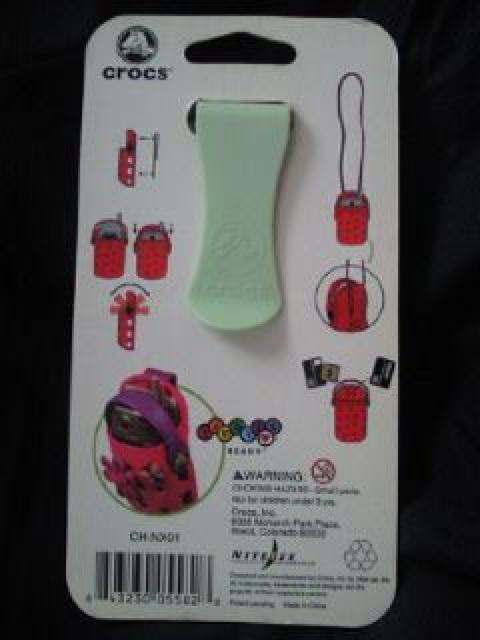 crocs クロックス サンダル風 o-dial オーダイヤル パープル グリーン マルチケース < ブランド  crocs クロックス サンダル風 o-dial オーダイヤル パープル グリーン マルチケース < ブランドの