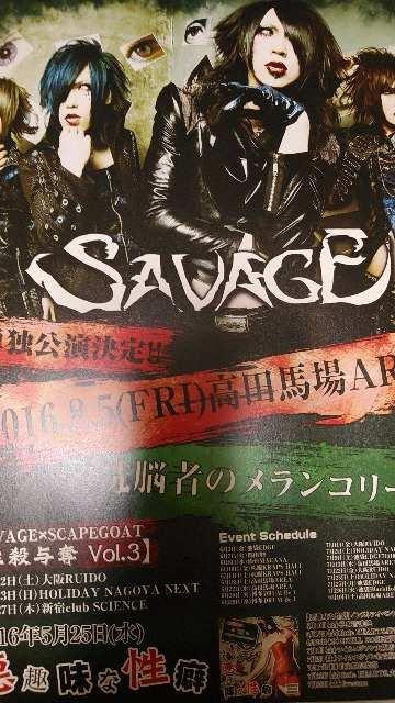 V�nSAVAGE�t���C���[�Q����2016�N���X�g�P�_���� �� �^�����g�O�b�Y�� 