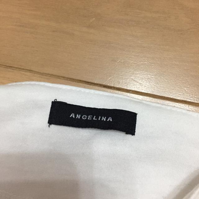 肩見せ 半袖カットソー ホワイト < 女性ファッション  肩見せ 半袖カットソー ホワイト < 女性ファッションの