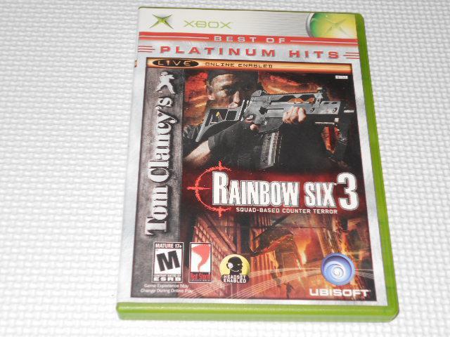 xbox★TOM CLANCY'S RAINBOW SIX 3 BEST OF PLATINUM HITS < ゲーム本体/ソフト  xbox★TOM CLANCY'S RAINBOW SIX 3 BEST OF PLATINUM HITS  < ゲーム本体/ソフトの