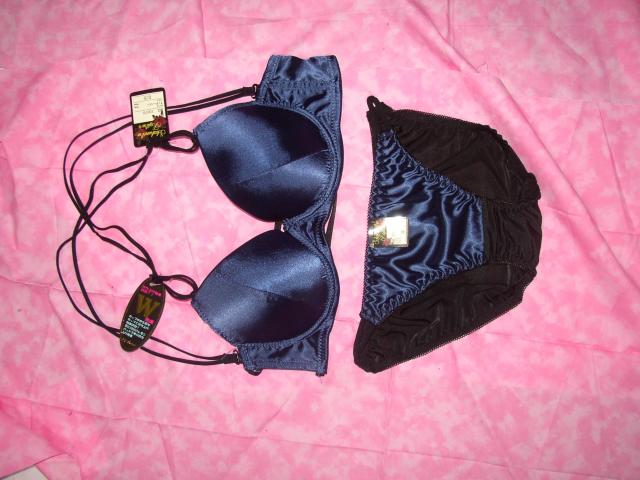 光沢ダークブルーフルストラップタイプD75Mワイヤー入り < 女性ファッション 光沢ダークブルーフルストラップタイプD75Mワイヤー入り < 女性ファッションの