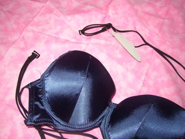 光沢ダークブルーフルストラップタイプD75Mワイヤー入り < 女性ファッション 光沢ダークブルーフルストラップタイプD75Mワイヤー入り < 女性ファッションの