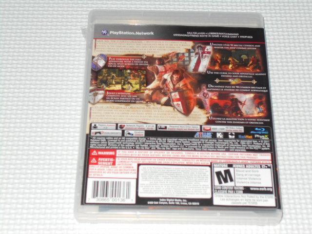 PS3★THE CURSED CRUSADE 海外版 北米版 < ゲーム本体/ソフト  PS3★THE CURSED CRUSADE 海外版 北米版 < ゲーム本体/ソフトの