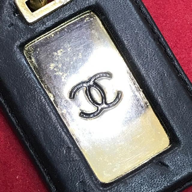 激レア 正規品 ヴィンテージ シャネル CoCo ネックレス レザー×メタル 94P < ブランド 激レア 正規品 ヴィンテージ シャネル CoCo ネックレス レザー×メタル 94P < ブランドの