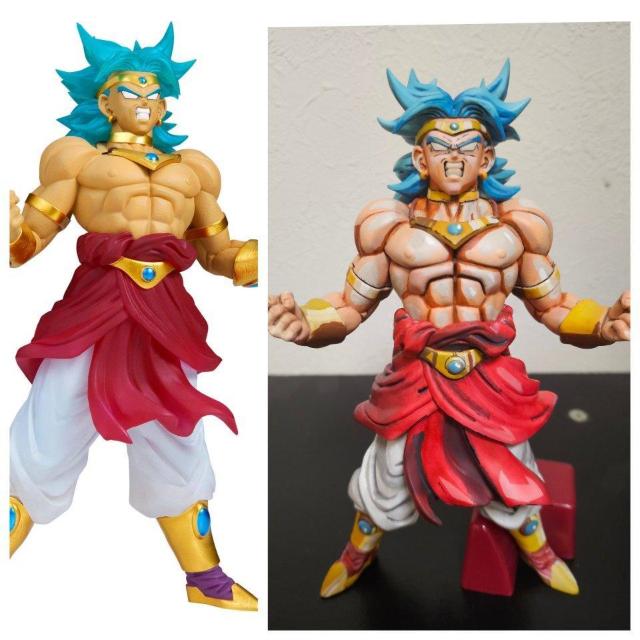 ドラゴンボールZ二次元塗装スーパーサイヤ人ブロリー青髪 リペイント < アニメ/コミック/キャラクター  ドラゴンボールZ二次元塗装スーパーサイヤ人ブロリー青髪 リペイント < アニメ/コミック/キャラクターの