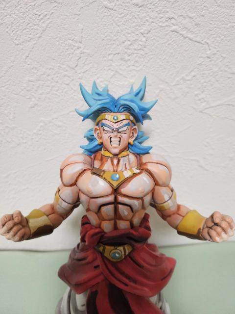 ドラゴンボールZ二次元塗装スーパーサイヤ人ブロリー青髪 リペイント < アニメ/コミック/キャラクター  ドラゴンボールZ二次元塗装スーパーサイヤ人ブロリー青髪 リペイント < アニメ/コミック/キャラクターの