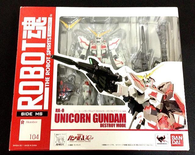 未使用 ROBOT魂 ユニコーンガンダム(デストロイモード)フルアクションver < アニメ/コミック/キャラクター  未使用 ROBOT魂 ユニコーンガンダム(デストロイモード)フルアクションver < アニメ/コミック/キャラクターの