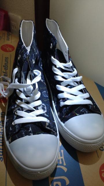 ■新品未使用品■東京リベンジャーズ ハイカットスニーカー ロゴ入り アニメタイプ 27cm 黒 < 男性ファッション  ■新品未使用品■東京リベンジャーズ ハイカットスニーカー ロゴ入り アニメタイプ 27cm 黒 < 男性ファッションの