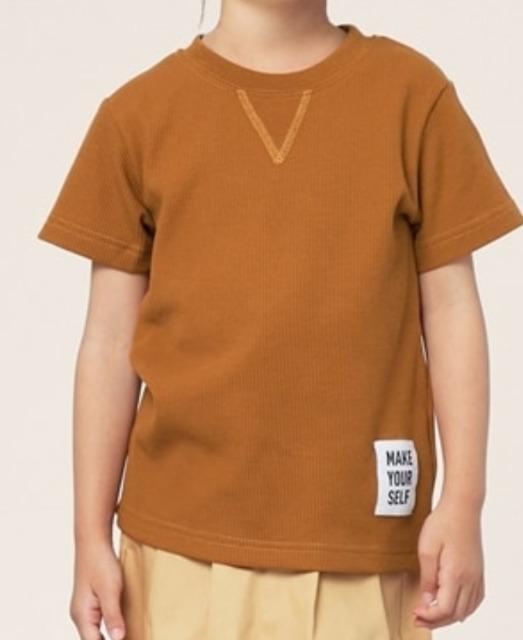 130★COVINHA★ワッフル半袖Tシャツ★新品★送料無料 < キッズ/ベビー  130★COVINHA★ワッフル半袖Tシャツ★新品★送料無料 < キッズ/ベビーの