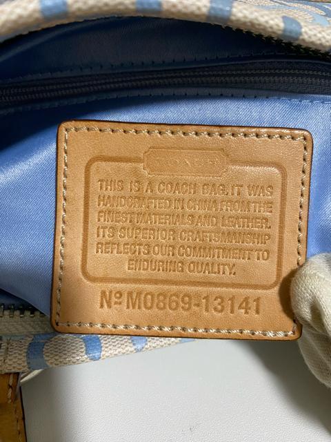 【良品】COACH コーチ オプアート 2WAY ショルダー トートバッグ < ブランド  【良品】COACH コーチ オプアート 2WAY ショルダー トートバッグ < ブランドの