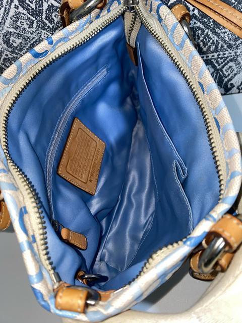 【良品】COACH コーチ オプアート 2WAY ショルダー トートバッグ < ブランド  【良品】COACH コーチ オプアート 2WAY ショルダー トートバッグ < ブランドの