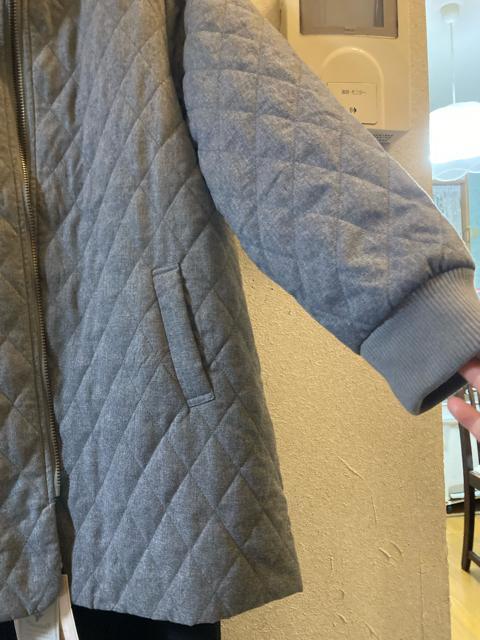 3L新品コロプカグレーキルティングロングMA-1 < 女性ファッション 3L新品コロプカグレーキルティングロングMA-1 < 女性ファッションの