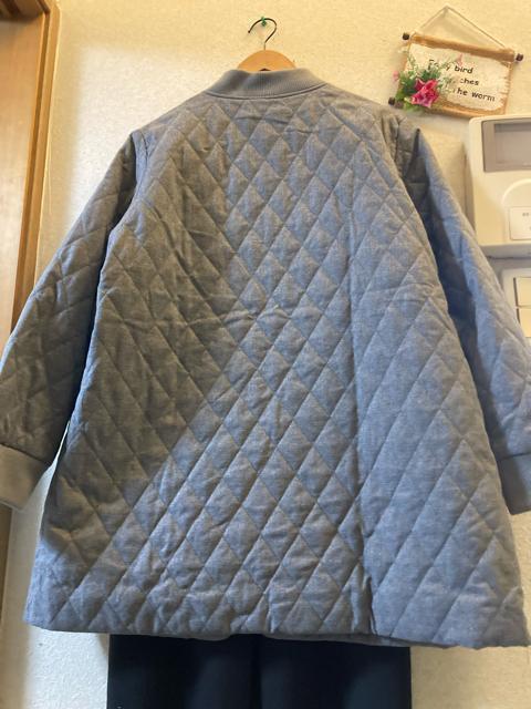 3L新品コロプカグレーキルティングロングMA-1 < 女性ファッション 3L新品コロプカグレーキルティングロングMA-1 < 女性ファッションの