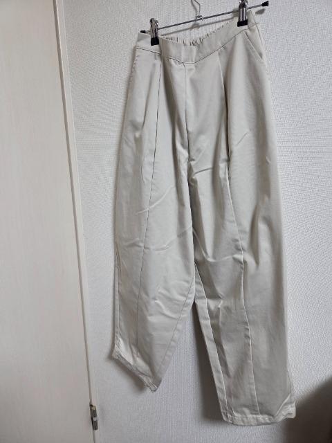 ap retroカーブボリュームパンツアイボリー < 女性ファッション ap retroカーブボリュームパンツアイボリー < 女性ファッションの