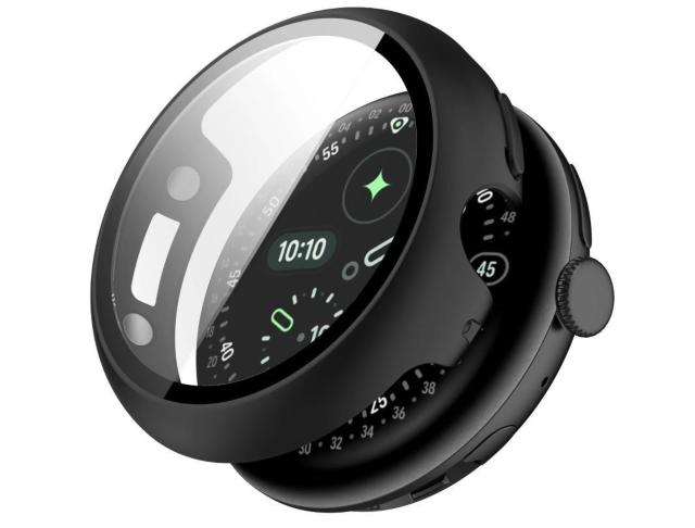 Pixel Watch 4 45mm �J�o�[ �[�d�Ή� �K���X �t�B���� �P�[�X  �� �Ɠd/AV�� 