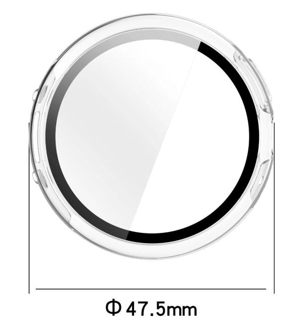 Pixel Watch 4 45mm �J�o�[ �[�d�Ή� �K���X �t�B���� �P�[�X �� �Ɠd/AV�� 