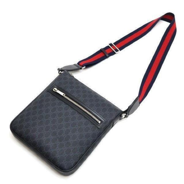�� �{�� ���i �� GUCCI �O�b�` ���b�Z���W���[�o�b�O �V�����_�[�o�b�O GG�X�v���[�� �u���b�N �� �l�C 792081 �� �u�����h�� 