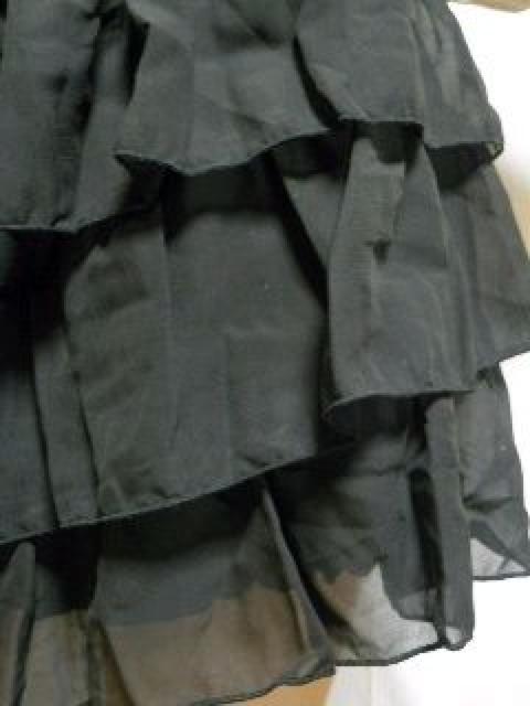 ペチコート&シフォンベルト付♪ふんわり 3段フリルシフォン スカート < 女性ファッション ペチコート&シフォンベルト付♪ふんわり 3段フリルシフォン スカート < 女性ファッションの