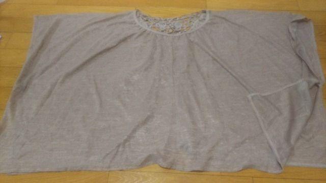 古着★バックレース薄手のカットソー★フリー < 女性ファッション  古着★バックレース薄手のカットソー★フリー  < 女性ファッションの