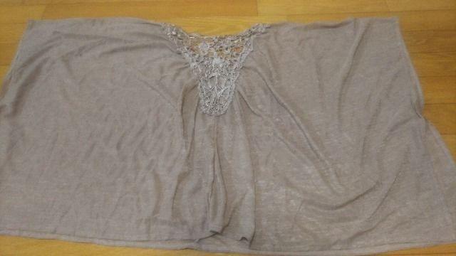 古着★バックレース薄手のカットソー★フリー < 女性ファッション  古着★バックレース薄手のカットソー★フリー < 女性ファッションの