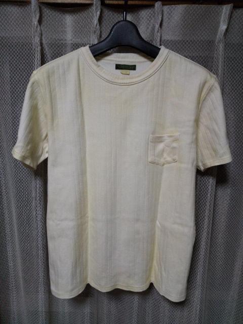 OLD JOE オールドジョー ユーズド加工 半袖Tシャツ 36 Sサイズ 生成り 白 RRL < 男性ファッション  OLD JOE オールドジョー ユーズド加工 半袖Tシャツ 36 Sサイズ 生成り 白 RRL  < 男性ファッションの