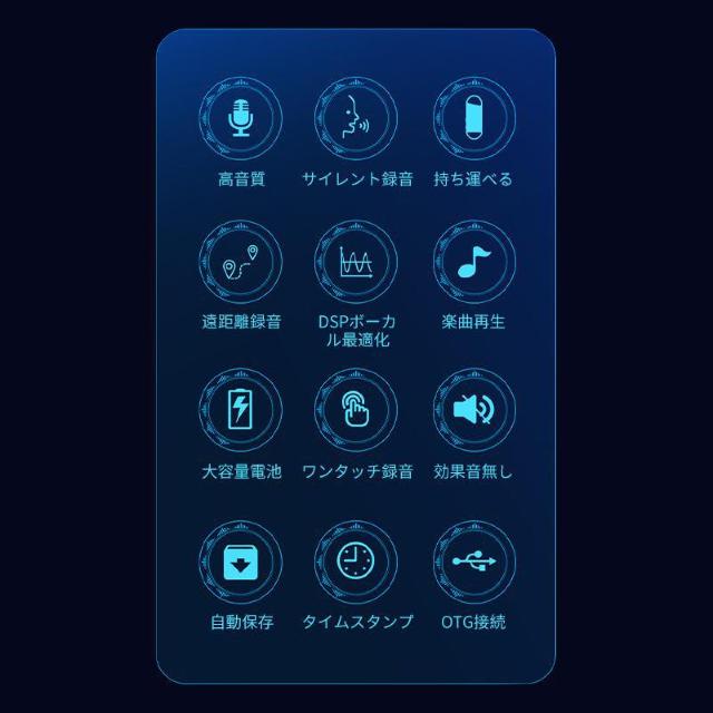 ボイスレコーダー 8GB ICレコーダー 録音 防犯 安全 小型 高音質 16時間連続録音 自動保存 MP3プレーヤー  ノイズ < 家電/AV  ボイスレコーダー 8GB ICレコーダー 録音 防犯 安全 小型 高音質 16時間連続録音 自動保存 MP3プレーヤー  ノイズ < 家電/AVの