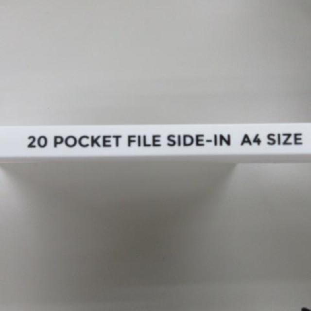 新品未使用品 A4 ファイル ホワイト < インテリア/ライフ  新品未使用品 A4 ファイル ホワイト < インテリア/ライフの