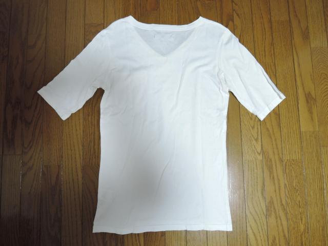 BACKBONE THE CLASSIC バックボーン V字 5分丈Tシャツ 白 カットソー ポケットTシャツ アイコンロゴ刺繍 < ブランド BACKBONE THE CLASSIC バックボーン V字 5分丈Tシャツ 白 カットソー ポケットTシャツ アイコンロゴ刺繍 < ブランドの