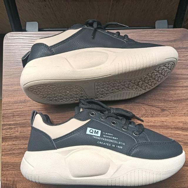 新品 22.5cm レディース スニーカー ブラック シューズ 靴 カジュアル < 女性ファッション  新品 22.5cm レディース スニーカー ブラック シューズ 靴 カジュアル < 女性ファッションの