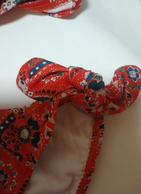 新品DHOLIC 花柄水着ビキニ赤レッドフリーサイズディーホリック < 女性ファッション 新品DHOLIC 花柄水着ビキニ赤レッドフリーサイズディーホリック < 女性ファッションの