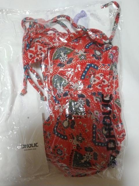 新品DHOLIC 花柄水着ビキニ赤レッドフリーサイズディーホリック < 女性ファッション 新品DHOLIC 花柄水着ビキニ赤レッドフリーサイズディーホリック < 女性ファッションの