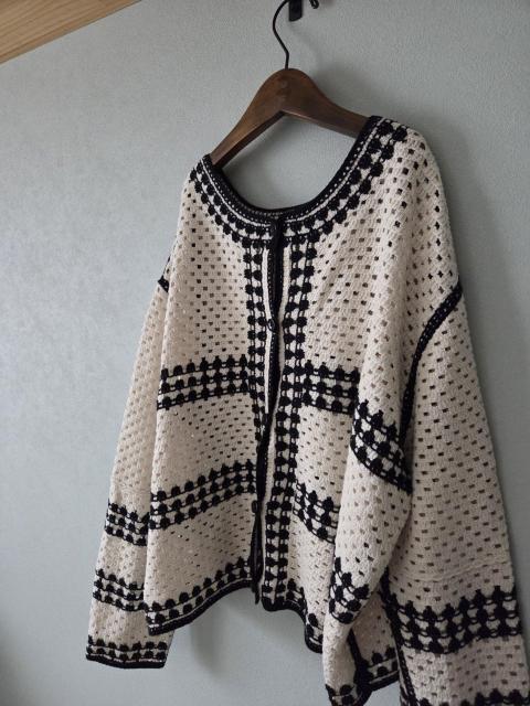 JOURNAL STANDARD/カーデ★モノトーンなクロシェカーディガン < ブランド  JOURNAL STANDARD/カーデ★モノトーンなクロシェカーディガン < ブランドの