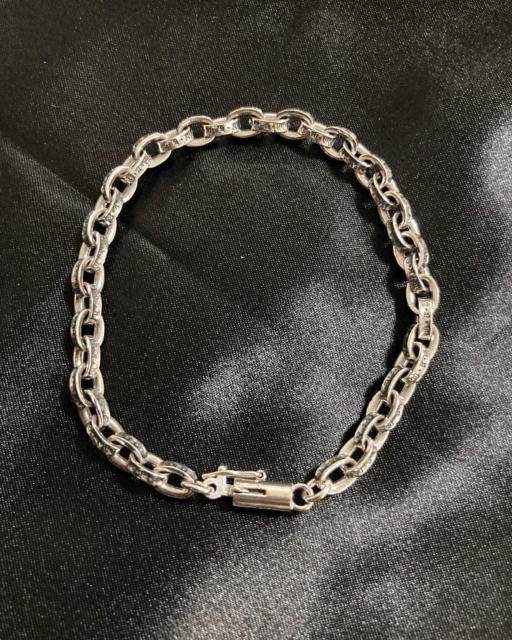 S925 シルバー925 ペーパーチェーン ブレスレット ユニセックス 18cm < 男性アクセサリー/時計  S925 シルバー925 ペーパーチェーン ブレスレット ユニセックス 18cm < 男性アクセサリー/時計の