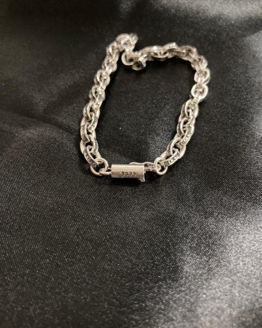 S925 シルバー925 ペーパーチェーン ブレスレット ユニセックス 18cm < 男性アクセサリー/時計  S925 シルバー925 ペーパーチェーン ブレスレット ユニセックス 18cm < 男性アクセサリー/時計の