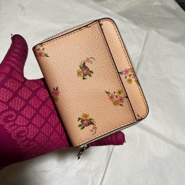 【COACH / コーチ】【A1832】 ラウンドジップ ミニ財布 / ピンク 花柄 コンパクトウォレット レザー < ブランド 【COACH / コーチ】【A1832】 ラウンドジップ ミニ財布 / ピンク 花柄 コンパクトウォレット レザー < ブランドの